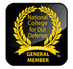 National College of DUI Defense Certified DUI Attorney