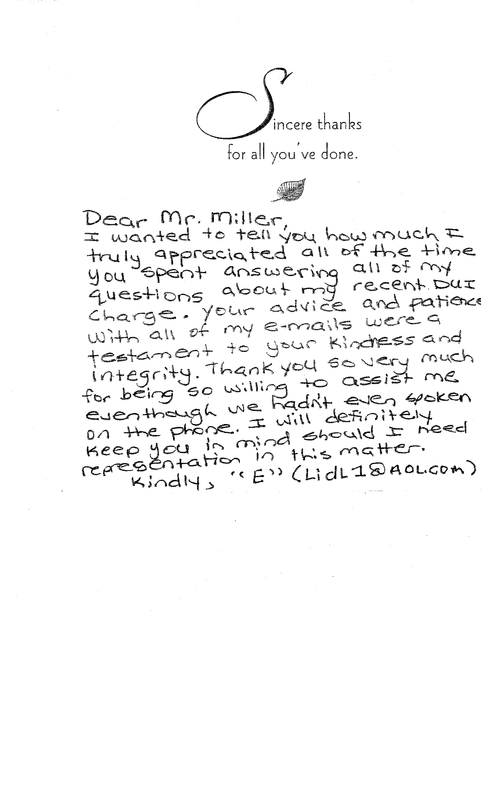 Sample Support Letter For Inmate from www.expertlawfirm.com