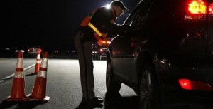 Officer DUI Checkpoint