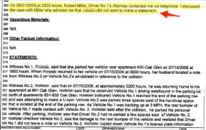 Hit and Run Dismissed Police Report 2