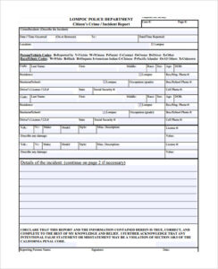Crime report